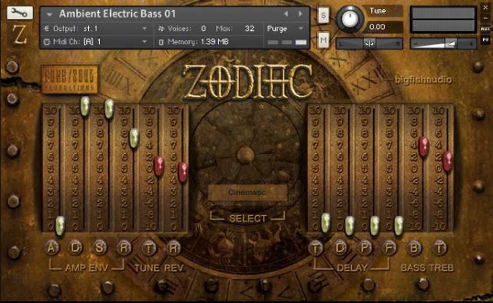 Zodiac Big Fish Audio Bestservice En